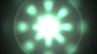 Phosphor — a Phosphor music visualizer scene for Mac reacting to audio